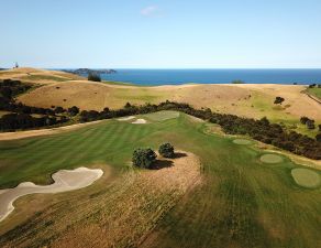 Kauri Cliffs 2nd Aerial Green